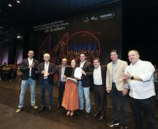 Evento no placo do Guairão