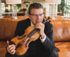 Violinista Emmanuele Baldini