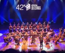 Concerto da Abertura da Oficina de Música de Curitiba.  