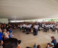 MON ficou lotado para celebrar a genialidade de Mozart com a Orquestra Sinfônica do Paraná, sob a regência do maestro Roberto Tibiriçá e a participação especial da soprano Marilia Vargas.