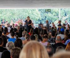 MON ficou lotado para celebrar a genialidade de Mozart com a Orquestra Sinfônica do Paraná, sob a regência do maestro Roberto Tibiriçá e a participação especial da soprano Marilia Vargas.