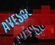 “Avesso do Avesso” reúne no palco pela primeira vez  Heloisa Périssé e Marcelo Serrado no Teatro guaíra