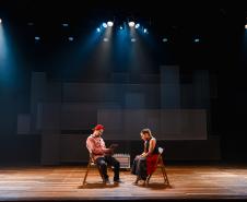 “Avesso do Avesso” reúne no palco pela primeira vez  Heloisa Périssé e Marcelo Serrado no Teatro guaíra