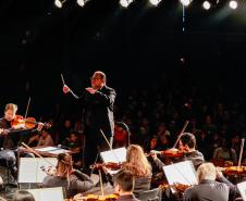 Orquestra Sinfônica do Paraná leva apresentação memorável para Araucária