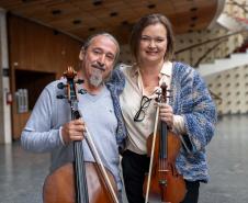 Fundada em 28 de maio de 1985, a Orquestra Sinfônica do Paraná comemora em 2025, quatro décadas de história, talento e emoção