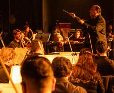 Projeto que leva Orquestra Sinfônica do Paraná para fora do Guaíra forma novas plateias