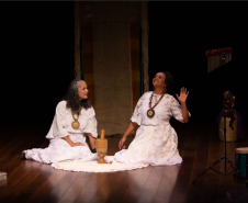 "Enquanto contava, Chico Rei" estreia em curta temporada no Teatro Zé Maria