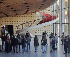 Centro Cultural Teatro Guaíra recebe especialista em acústica para consultoria