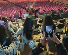 Centro Cultural Teatro Guaíra recebe especialista em acústica para consultoria
