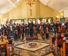 Orquestra Sinfônica do Paraná encanta público em primeira apresentação em Colombo