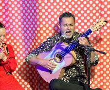 Arte Flamenca no palco do Guairinha: Aire Flamenco em "El Árbol"
