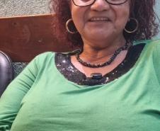 No Dia da Pessoa Idosa, G2 Cia. de Dança emocionou público de Apucarana. Na imagem, a aposentada Sandra Maria da Silva, 62 anos.
