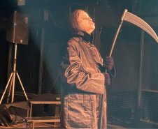 Teatro Colaborativo apresenta no Miniauditório: "Contos Trágicos e Cômicos de Enganar ou Não a Morte"