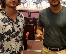 O estudante Marlon Schmidt Polack e o servidor público Antonio Marcelo Barbosa também fizeram parte do público que prestigiou assistiu ao concerto de encerramento.