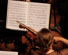 Concerto de encerramento da Orquestra Sinfônica do Paraná em 2025.