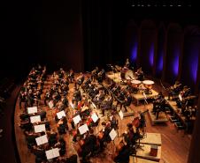 Concerto de encerramento da Orquestra Sinfônica do Paraná em 2025.