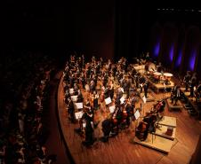 Concerto de encerramento da Orquestra Sinfônica do Paraná em 2025.