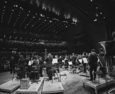 Concerto de encerramento da Orquestra Sinfônica do Paraná em 2025.