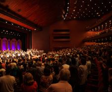 Concerto de encerramento da Orquestra Sinfônica do Paraná em 2025.