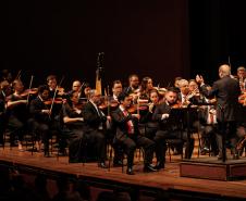 Concerto de encerramento da Orquestra Sinfônica do Paraná em 2025.