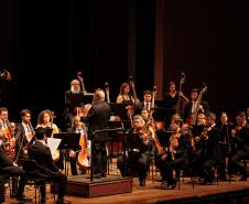 Concerto de encerramento da Orquestra Sinfônica do Paraná em 2025.