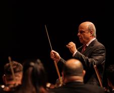 Concerto de encerramento da Orquestra Sinfônica do Paraná em 2025.