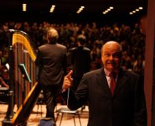 Concerto de encerramento da Orquestra Sinfônica do Paraná em 2025.