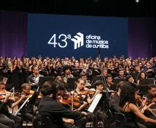 Apresentações da 43ª Edição da Oficina de Música de Curitiba lotaram os auditórios do Centro Cultural Teatro Guaíra