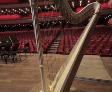 Orquestra Sinfônica do Paraná recebe nova harpa italiana Salvi