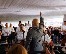 Mais de 3 mil pessoas acompanham concerto da série “Mostly Mozart 2 ” da Orquestra Sinfônica do Paraná no MON