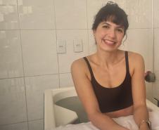 O trabalho de fisioterapia  é fundamental para performance de bailarinos do Teatro Guaíra.