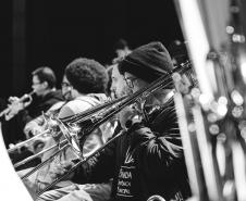 Projeto grandioso: concerto dos 41 anos da OSP mobiliza 230 artistas e crianças no Guairão 