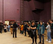 Projeto grandioso: concerto dos 41 anos da OSP mobiliza 230 artistas e crianças no Guairão 