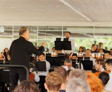 Orquestra Sinfônica do Paraná apresenta neste sábado (26) repertório que celebra a música e a cultura paranaense no Auditório do MON