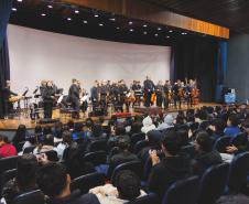 Orquestra Sinfônica do Paraná apresenta concertos gratuitos em Campina Grande do Sul