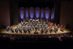 Orquestra Sinfônica do Paraná em apresentação no CCTG