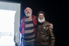 Enéas Lour à esquerda e Thadeu Peronne à direita