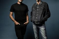 Dado e Bonfá posam para foto