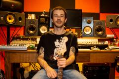 Beto Lee em estúdio