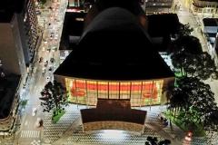 Teatro Guaíra à noite