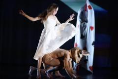 Espetáculo Alice no palco