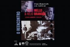 arte gráfica com informações sobre a apresentação