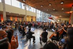 Cenas da visita especial "Guaíra do avesso"