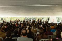 Concerto da Orquestra Sinfônica do Paraná no Museu Oscar Niemeyer é sucesso de público