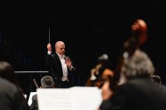 O maestro Roberto Tibiriçá regeu a OSP na edição de 2025 do Festival de Campos do Jordão.