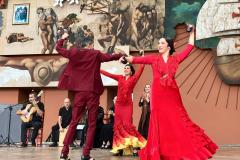 Arte Flamenca no palco do Guairinha:  Aire Flamenco em "El Árbol"  