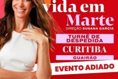 O espetáculo foi reagendado para dia 18 de abril. 