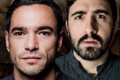 Caio Blat e Pedro Henrique Müller apresentam o espetáculo "Subversão Kafka", no Guairinha