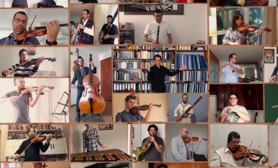 Veja como foi a produção do vídeo O Trenzinho Caipira