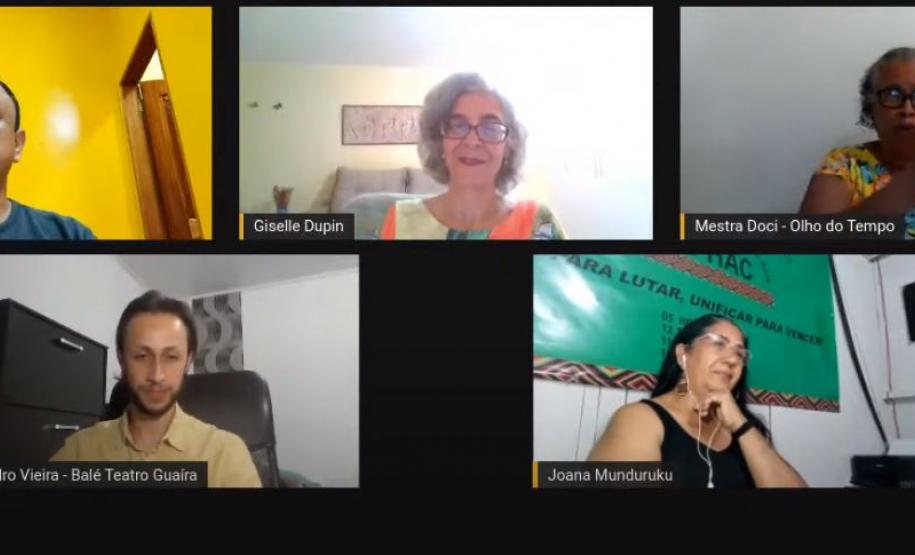 Balé Teatro Guaíra participa de debate sobre Objetivos de Desenvolvimento Sustentável